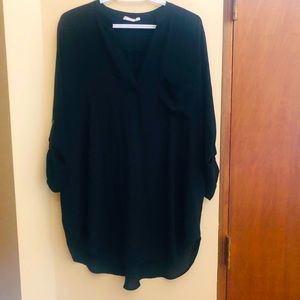Black blouse XL